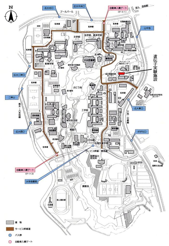 キャンパス地図２